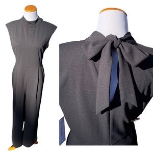 SOLD! Calvin Klein NWT- Black Jumpsuit -size 12- Stylish, Comfortable Flattering